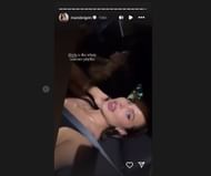 Mara Teigen listening to South African singer and songwriter Tyle's song in the car.